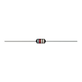EPCOS B82144A2474J Axial Leaded High Frequency Inductor, RF Choke, B82144A LBC Series, 470 µH, ± 5%, 2.5 ohm, 280 mA (5 pieces)