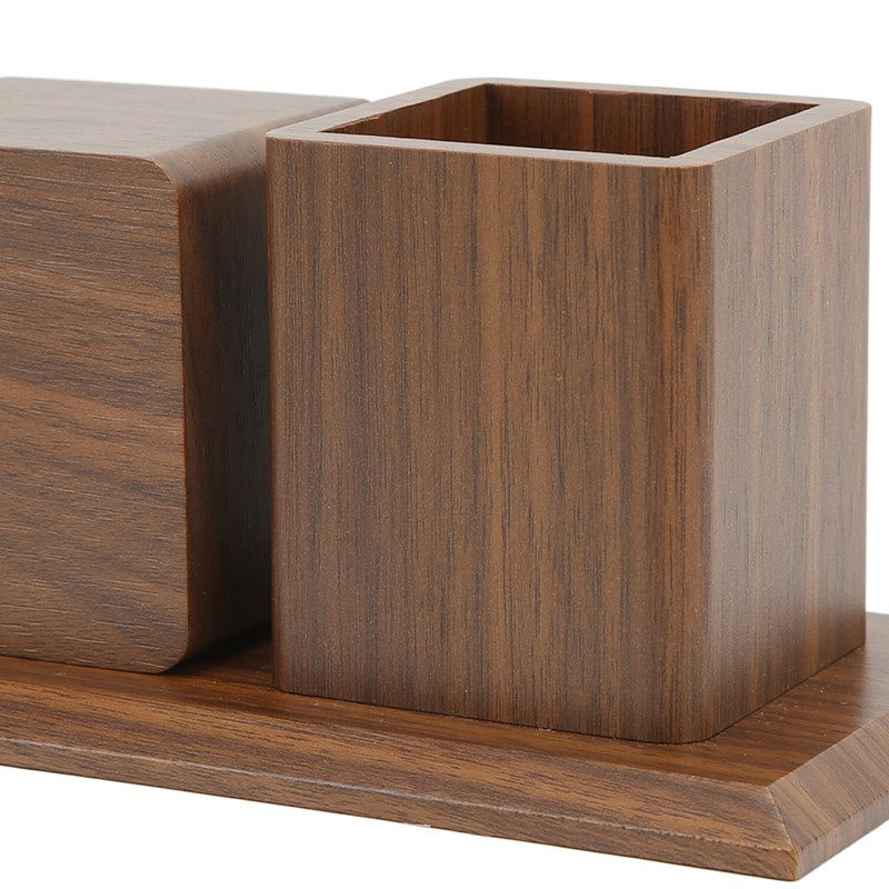 Pen Holder Clock Temperature Calendar Display 3 Level Brightness Adjustment