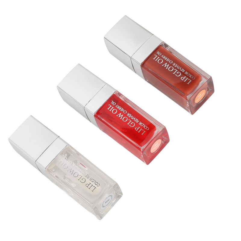 3pcs Plumping Lip Oil Set Long Lasting Hydrating Nourishing Glossy