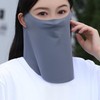 Cooling Sports Face Mask for UV Protection Golf Black 3ea