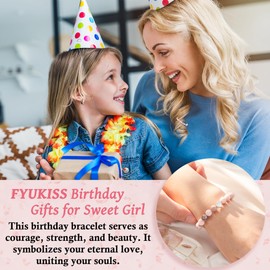 Birthday Gifts for Girls, 9 year old Girl Gifts, Sweet 9 Birthday Bracelet Gifts for Sister Niece Daughter Granddaughter