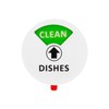 Rumyve Dishwashers Soft Magnets Clean Dirty Signs,Double-sided Powerful Kitchen Flip