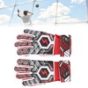 1 Pair Kids Soccer Gloves Latex Collision Resistance Football Goalkeeper