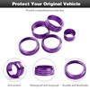 CheroCar Center Console Radio AC Knobs Cover Air Conditioner Knob