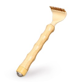 HEYSONG Bamboo Back Scratcher for Easy to Reach Itch Point Self-Therapeutic Telescoping Office Daily Body Scratcher IF0006