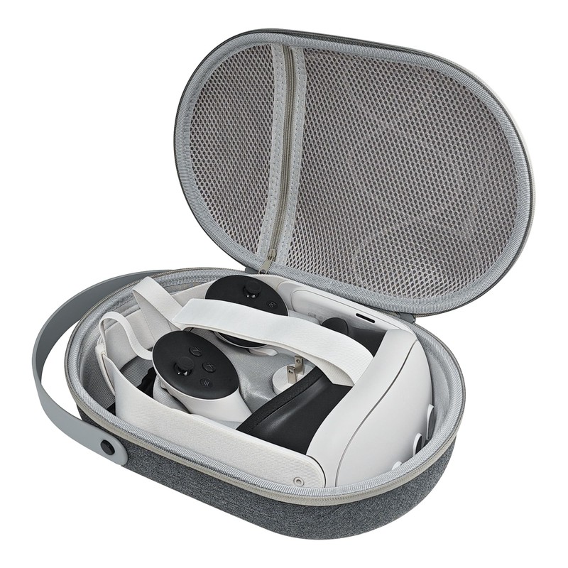 AWINNER Compatible for Meta Quest3 Hard Carrying Case, VR Headset
