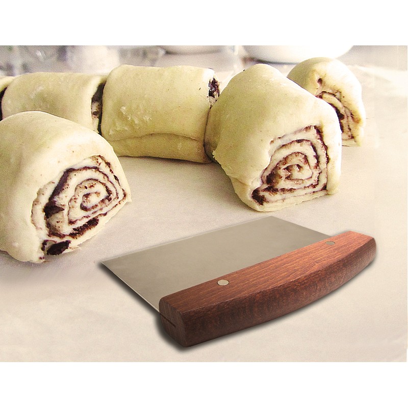 RSVP International Endurance Kitchen Collection, Pastry Baking Accessories, Bench Scraper,