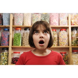 By The Cup Sugar Free Starlight Mints, 1 Pound Bulk Bag