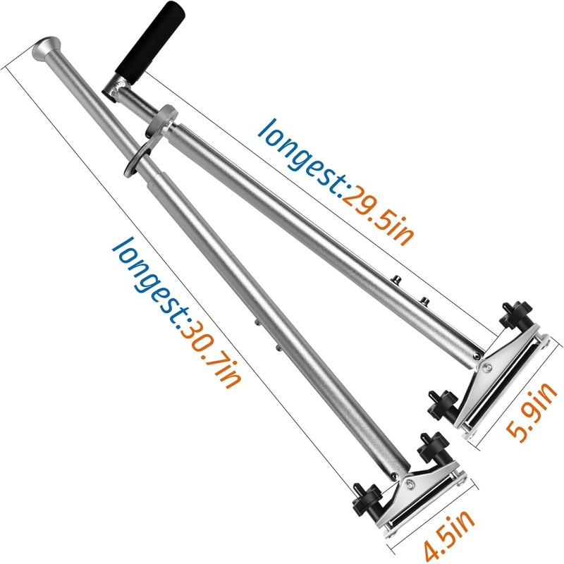 ‎OceanicEcho Handicap Driving Hand Controls for Disabled Drivers,Length Adjustable,Sil