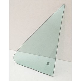 Driver Left Side Front Vent Window Vent Glass Compatible with Ford F450/F600/F700/F800/F-Super Duty 2 Door Conventional Cab 1981-1999 Models