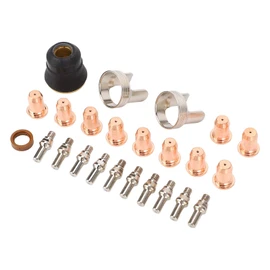 Plasma Cutter Tip Electrode Nozzle Bracket Cover Set Accurate Efficient Cutting Performance for YESWELDER CUT 55DS Pro CUT 65DS