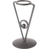 Bard's Dark Gray Wrought Iron Egg Stand/Holder, Triangle Leg, 2" Diameter