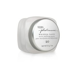 Kenra Professional Platinum Whipped Taffy 20 | Pasta batida definidora de acabado mate | Fijación firme con acabado ultra mate | Esculpe, suaviza y texturiza estilos | Todo tipo de cabello | 59 ml