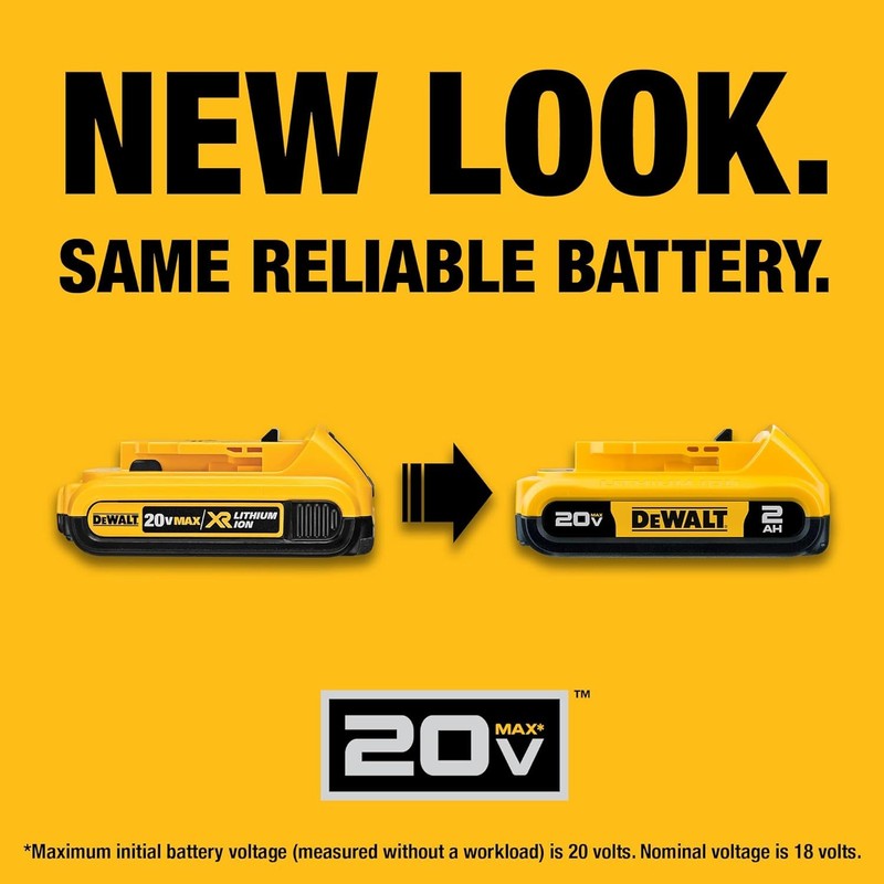 20V MAX 2.0AH LI-ION BATTERY 2 PACK