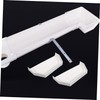 Tofficu Rain Gutter End Plug Gutter Accessories Downspout Parts PVC