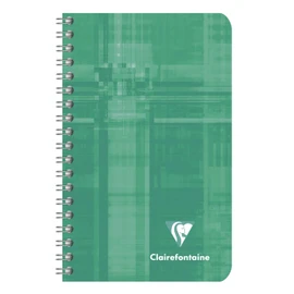 Clairefontaine 8580C - Pack of 10 Spiral Bound Notebooks 7.5 x 12 cm Blank 90 g 50 Sheets Assorted Colours 1 Pack