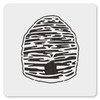 MAGJUCHE Beehive Stencil 6 Inches, Reusable Bee Hive Stencil for