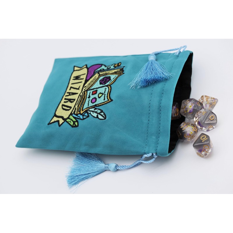 Foam Brain Dice Bag - Wizard