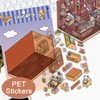 3D Sticker Scene 5 Sets DIY 3D Landscaping Stickers +