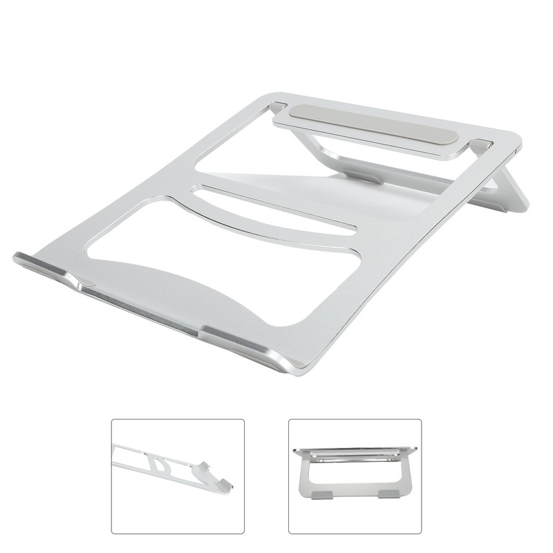 Notebook Stand Folding Silver Aluminum Alloy C7 Laptop Bracket for