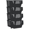 Skywin TidyFriend Stackable Storage Bins for Pantry - 4-Pack Stackable