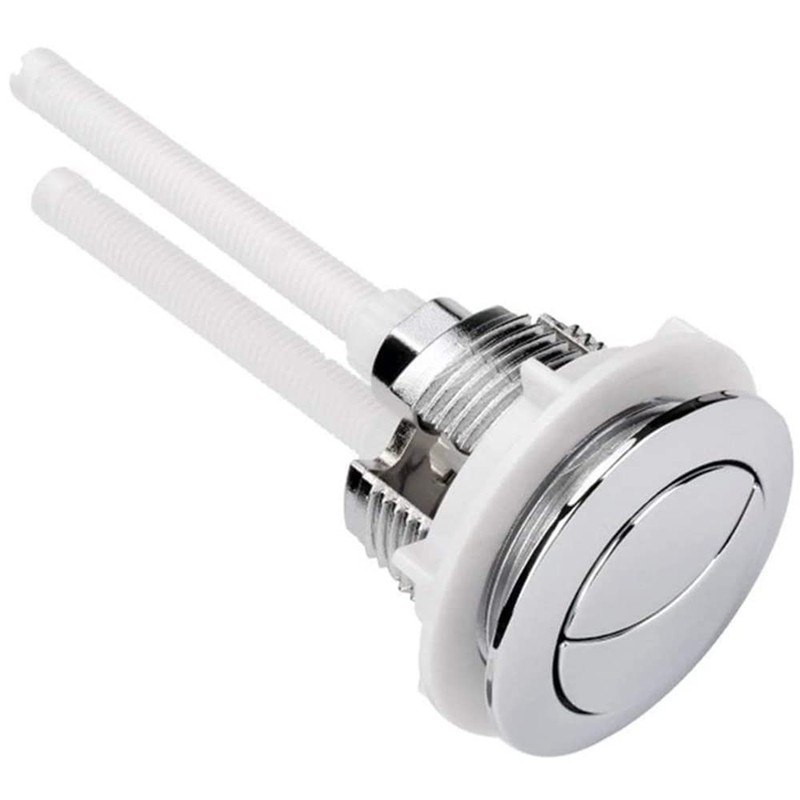 Toilet Dual Flush Push Button, Toilet Button Flushing Round Head
