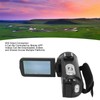 4K Video Camera with Remote Control Microphone Lens Hood 18X
