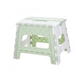 Cychuily Foldable Plastic Stools 7.5 Inch Non-Slip Folding Step Stool – Sturdy Plastic, Safe for Kids, Space-Saving Foldable Design for Kitchen, Bathroom & Camping