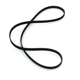 Pnzxi 2pcs 600-2GT-6 Timing Belt Length= 600mm Width 6mm Rubber Closed Loop GT2 600mm Timing Belt
