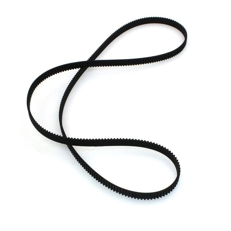 Pnzxi 2pcs 600-2GT-6 Timing Belt Length= 600mm Width 6mm Rubber