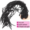 Nescorner Soft New Faux Locs Super Long Goddess Crochet Hair