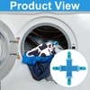 BOXOB 2pcs Bed Sheet Detangler, Blue Sheet Detangler Fitted Sheet