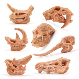 LC JoyCre Realistic Mini Prehistoric Animals Bones Set for Sandbox Fake Dinosaur Bones for Kids Toys Dinosaur Bones for Kids to Dig Up
