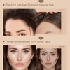 Holzsammlung Eyebrow Stamp Stencil, 2 Colours in 1 Eyebrow Powder