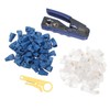 RJ45 Crimping Tool Multifunctional Ethernet Crimper Cutter Stripper for Cat5