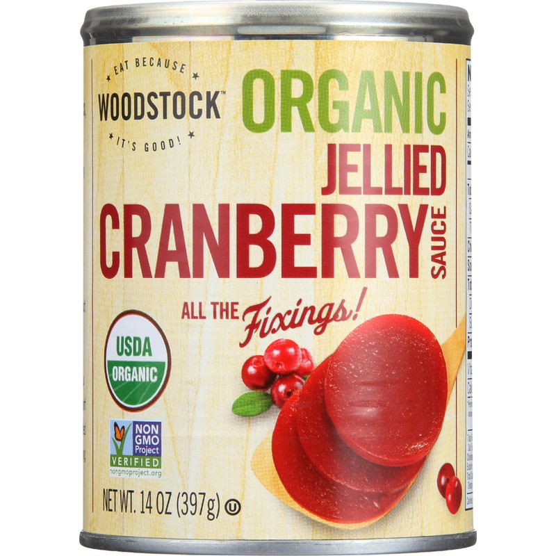 Woodstock Farms - Organic Jellied Cranberry Sauce - 14 oz.