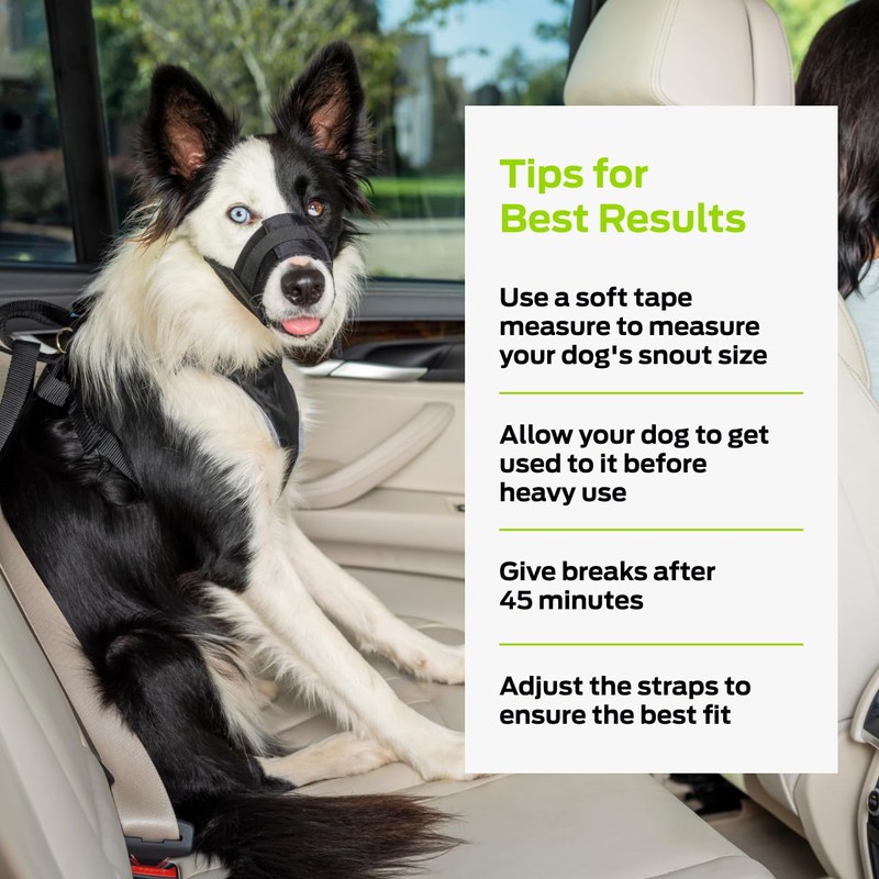 Premier Pet Dog Muzzle - Safely Reduces Biting & Barking