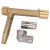 Quick Coupling Valve Key Professional Efficient G1 Male Thread Brass