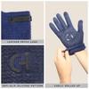 Cole Haan Knit Blue Winter Gloves Men Size Small/Medium, Lightweight