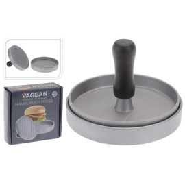 Galvog® Burger Press Non Stick Aluminum Smash Burger Press | Round Burger Patty Maker with Grill Marks