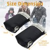 Stroller Hand Muff Gloves, Waterproof Handlebar Mitts with Fleece Lining,