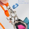 Asusolvent Adjustable Neck Lanyard with Double Hooks for ID Holder,
