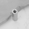 Create idea 4pcs M6 Right Thread Turnbuckle Nut 304 Stainless