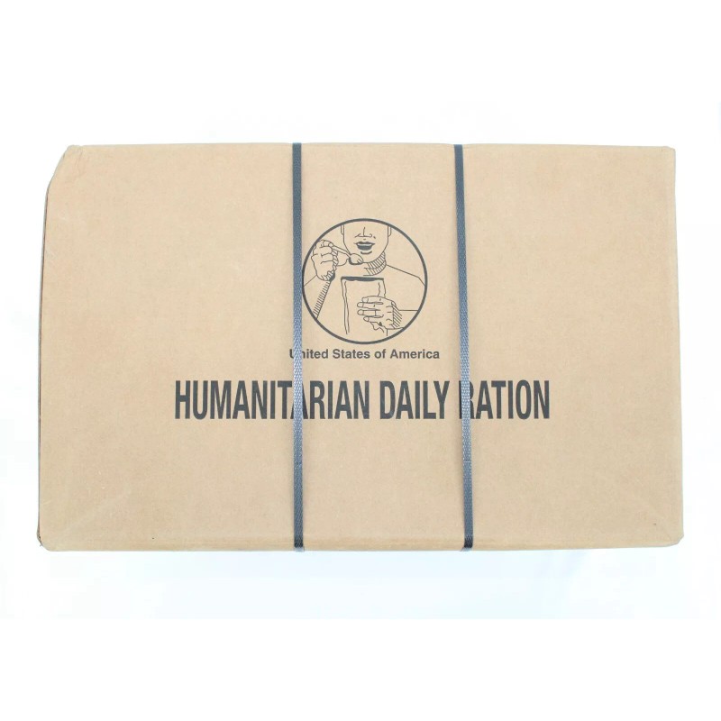 Sopakco/Wornick MRE Meal Cases - HUMANITARIAN DAILY RATION - RANDOM