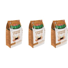 Jobe’s Organics Compost Starter 4-4-2 Organic Gardening Compost Accelerator, CGczwq 3Pack (4 pound bag)