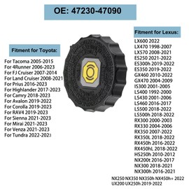 Tapón de depósito de líquido para Toyota Tacoma 4Runner Cruiser Prius Highlander Camry Avalon Corolla RAV4 Sienna Mirai Venza Tundra para Lexus LX ES GX IS LS RX ES HS NX UX