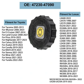 Tapón de depósito de líquido para Toyota Tacoma 4Runner Cruiser Prius Highlander Camry Avalon Corolla RAV4 Sienna Mirai Venza Tundra para Lexus LX ES GX IS LS RX ES HS NX UX