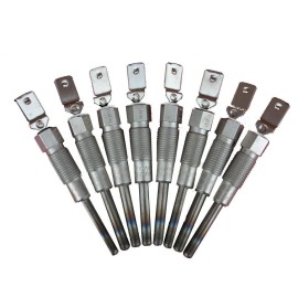 Diesel Pro (8) FORD DIESEL GLOWPLUG SET GLOW PLUGS 6.9L 6.9 1983-1987 F350 F250 GLOW PLUG