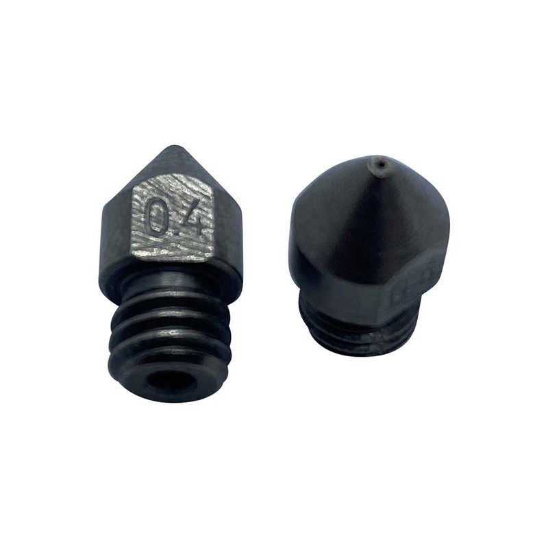 3DPLady 2 x MK8 nozzles made of hardened steel 0.4