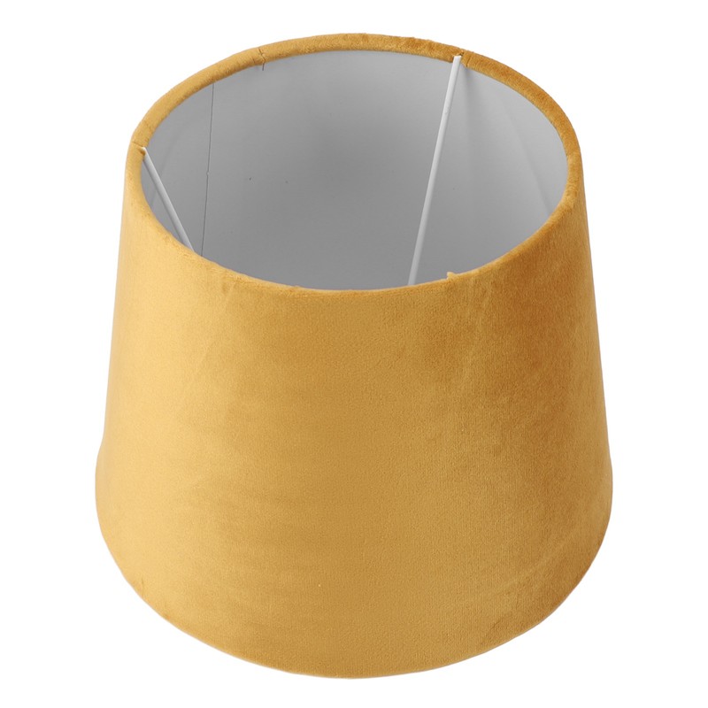 Fabric Lampshade E27 E14 Velvet Conical Decorative Lamp Replacement Shade